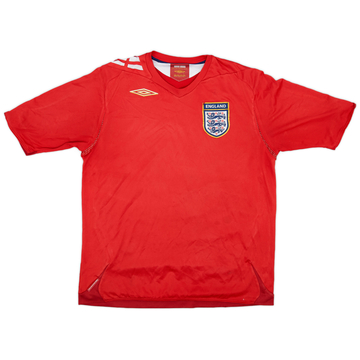 2006-08 England Away Shirt - 4/10 - (L)
