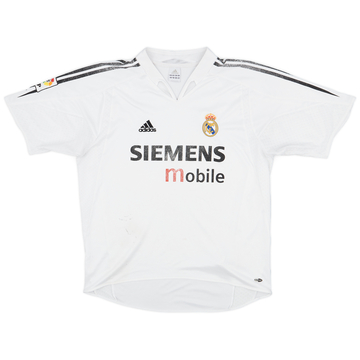 2004-05 Real Madrid Home Shirt - 5/10 - (L)