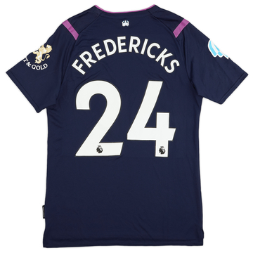 2019-20 West Ham Match Issue Third Shirt Fredericks #24