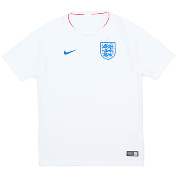 2018-19 England Home Shirt - 7/10 - (L.Boys)