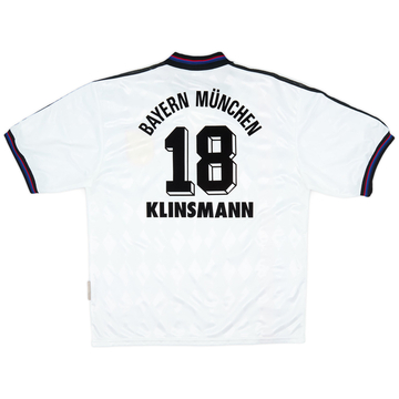1996-98 Bayern Munich Away Shirt Klinsmann #18