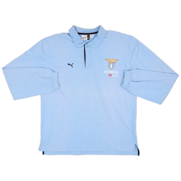 2001-02 Lazio Puma Polo L/S Shirt - 9/10 - (L)