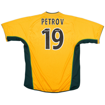 2002-03 Celtic Away Shirt Petrov #19 - 7/10 - (XL)