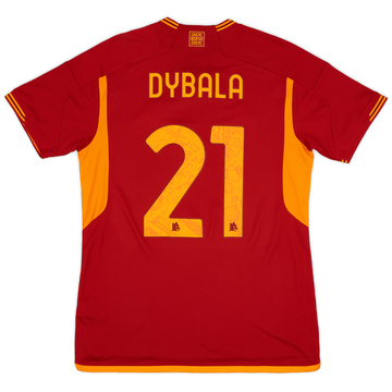 2023-24 Roma Home Shirt Dybala #21