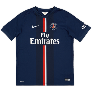 2014-15 Paris Saint-Germain Home Shirt - 8/10 - (XL.Boys)