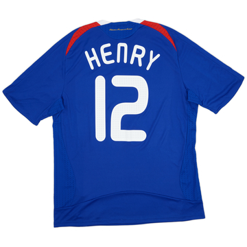 2007-08 France Home Shirt Henry #12 (L)