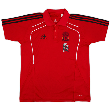 2010-11 Liverpool adidas Polo Shirt - 8/10 - (L)