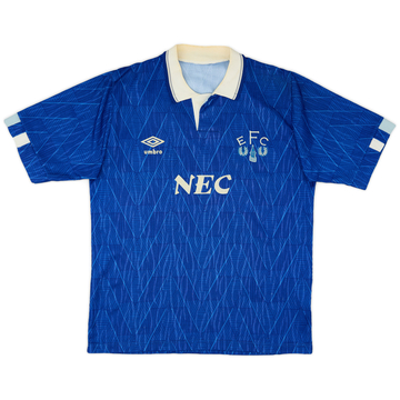 1989-91 Everton Home Shirt - 6/10 - (S)