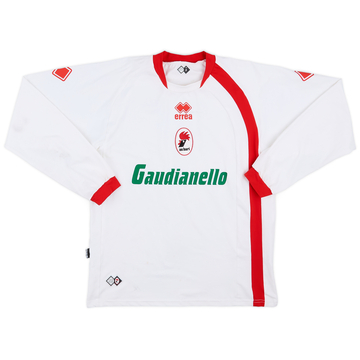 2008-09 Bari Home L/S Shirt - 7/10 - (M)