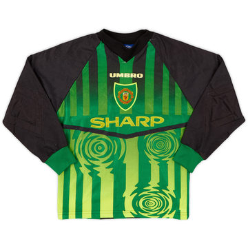 1997-98 Manchester United GK Shirt - 6/10 - (S.Boys)