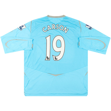 2008-09 West Ham Match Issue GK Shirt Carson #19