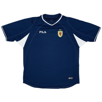 2000-02 Scotland Home Shirt - 8/10 - (XL)