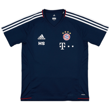 2017-18 Bayern Munich adidas Staff Issue Training Shirt - 9/10 - (L)