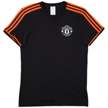 2015-16 Manchester United adidas Cotton Tee - 8/10 - (S)