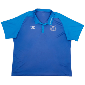 2017-18 Everton Umbro Polo Shirt - 7/10 - (XXL)