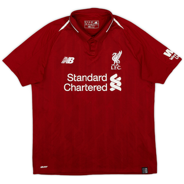 2018-19 Liverpool Home Shirt - 6/10 - (XL.Boys)