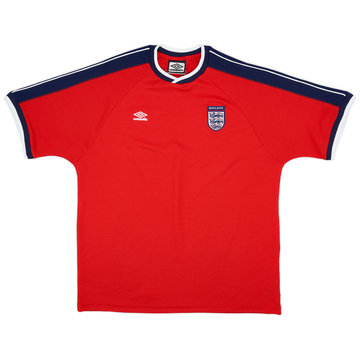 2002-03 England Umbro Training Shirt - 9/10 - (XL)
