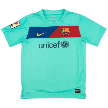 2010-11 Barcelona Away Shirt - 8/10 - (L.Boys)