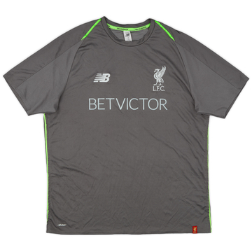 2018-19 Liverpool New Balance Training Shirt - 8/10 - (L)