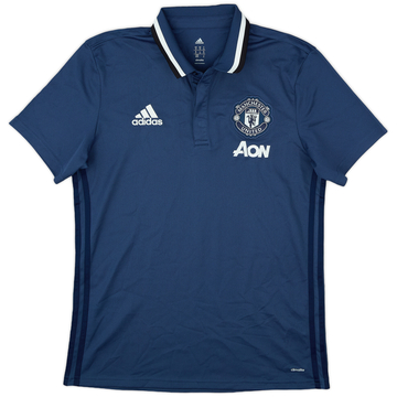 2016-17 Manchester United adidas Polo Shirt - 9/10 - (M)