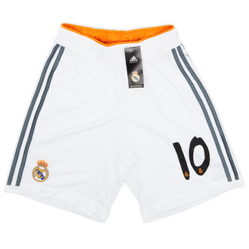 2013-14 Real Madrid Home Shorts #10 (Ozil) (S)