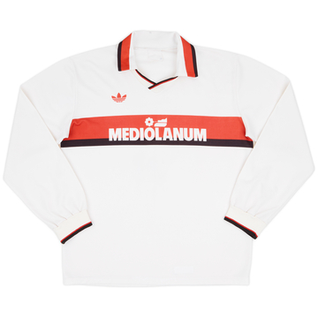 1990-91 AC Milan Away L/S Shirt - 6/10 - (L)