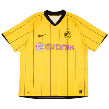2008-09 Borussia Dortmund Home Shirt - 4/10 - (XL)