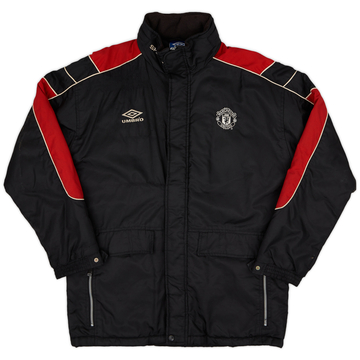 1999-00 Manchester United Umbro Padded Bench Coat - 8/10 - (M)