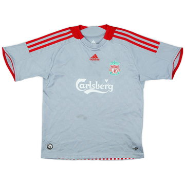 2008-09 Liverpool Away Shirt - 8/10 - (M.Boys)