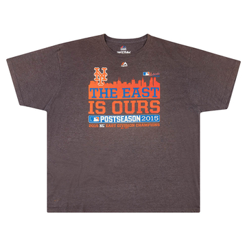 2015 New York Mets NL East Champions Majestic Graphic Tee XXL