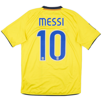 2008-10 Barcelona Away Shirt Messi #10 - 6/10 - (S)