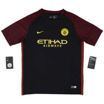 2016-17 Manchester City Away Shirt (XL.Boys)