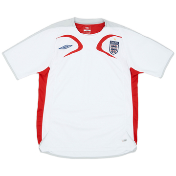 2005-06 England Umbro Training Shirt - 8/10 - (L)