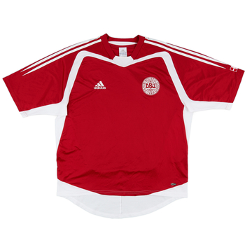 2004-05 Denmark Home Shirt - 8/10 - (L)