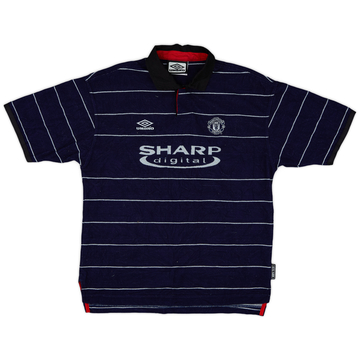 1999-00 Manchester United Away Shirt - 8/10 - (L.Boys)