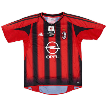 2004-05 AC Milan Home Shirt (XL.Boys)