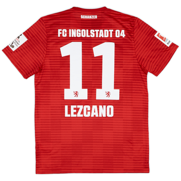 2018-19 FC Ingolstadt Match Issue Home Shirt Lezcano #11