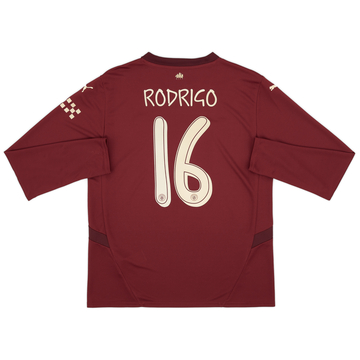 2024-25 Manchester City Third L/S Shirt Rodrigo #16