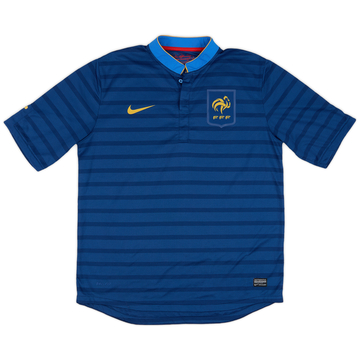 2012-13 France Player Issue Home Shirt #7 - 8/10 - (L)