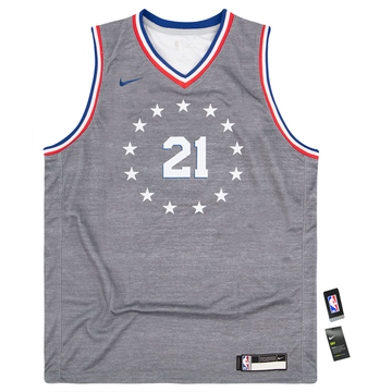 2018-19 Philadelphia 76ers Embiid #21 Nike Swingman Jersey (Alternate) Y - W/Tags