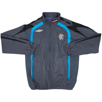 2007-08 Rangers Umbro 1/4 Zip Training Top - 8/10 - (S)