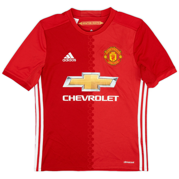 2016-17 Manchester United Home Shirt - 9/10 - (L.Boys)