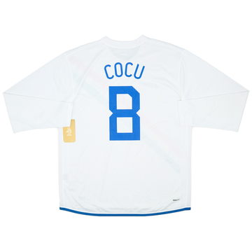 2006-08 Netherlands Away L/S Shirt Cocu #8 (XL)