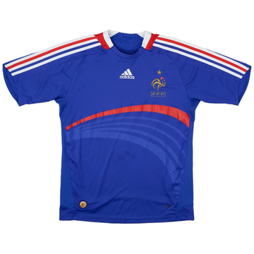 2007-08 France Home Shirt - 8/10 - (XL.Boys)