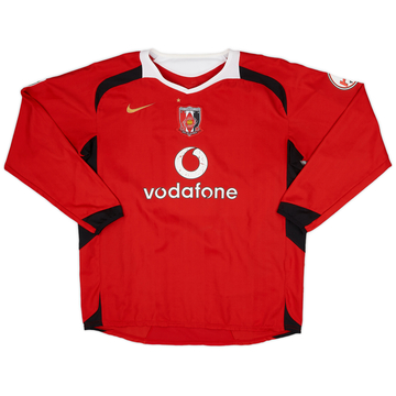 2006 Urawa Red Diamonds Home L/S Shirt - 6/10 - (L)