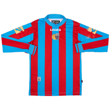 2008-10 Catania Home L/S Shirt - 6/10 - (L)