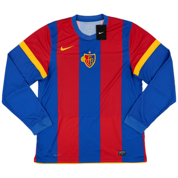 2011-12 FC Basel Authentic Home L/S Shirt (XL)
