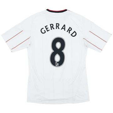 2010-11 Liverpool Away Shirt Gerrard #8 - 7/10 - (S)