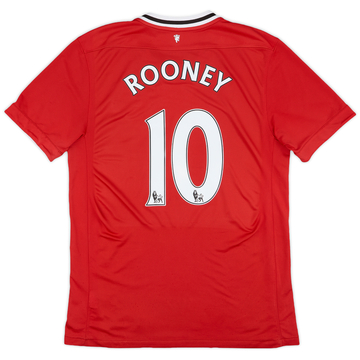 2011-12 Manchester United Home Shirt Rooney #10 - 5/10 - (L)