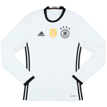 2015-16 Germany Home L/S Shirt - 7/10 - (XS)